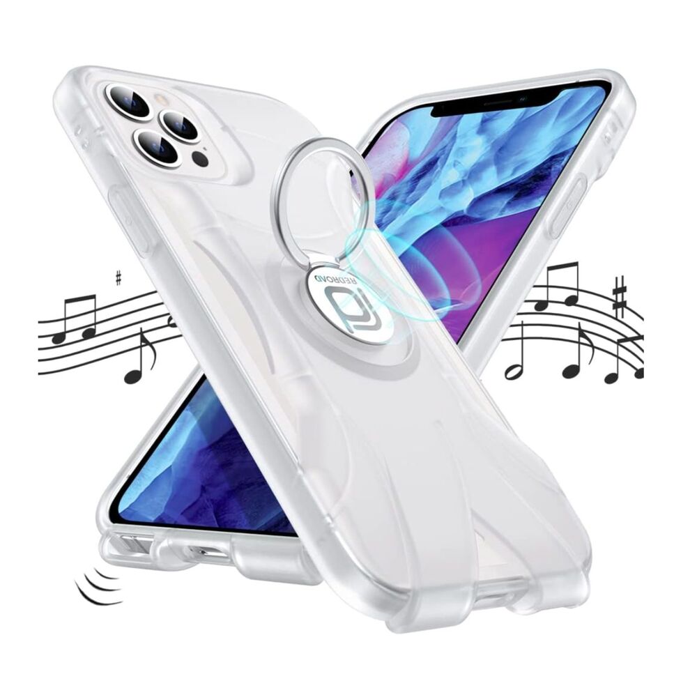 Redroad iPhone 13 Pro Max Silicone Case Shockproof Slim Protective Cover White
